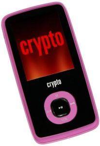 CRYPTO COLORLINE 18 1.8\'\' MULTIMEDIA PLAYER PINK 4GB