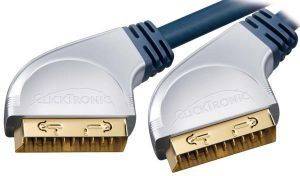 CLICKTRONIC HC1 SCART CABLE 21PIN 3M CLICKTRONIC HC1 SCART CABLE 21PIN 3M
