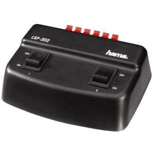 HAMA 42912 LSP-202 LOUDSPEAKER SWITCHING CONSOLE HAMA 42912 LSP-202 LOUDSPEAKER SWITCHING CONSOLE