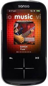 SANDISK SANSA FUZE+ 4GB BLACK SANDISK SANSA FUZE+ 4GB BLACK