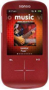 SANDISK SANSA FUZE+ 4GB RED SANDISK SANSA FUZE+ 4GB RED