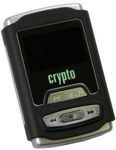 CRYPTO COLORLINE 3RC 4GB MP3 PLAYER BLACK