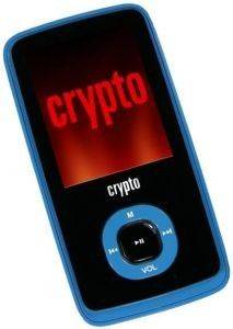 CRYPTO COLORLINE 18 1.8\'\' MULTIMEDIA PLAYER BLUE 4GB