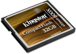 KINGSTON CF/32GB-U3 32GB COMPACT FLASH ULTIMATE 600X