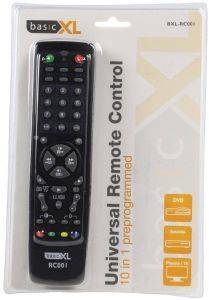 BASIC XL RC-001 10-IN-1 UNIVERSAL REMOTE CONTROL