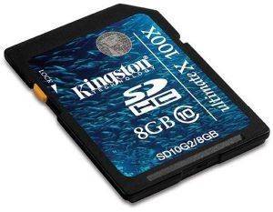 KINGSTON SD10G2/8GB 8GB SDHC ULTIMATE 100X CLASS 10