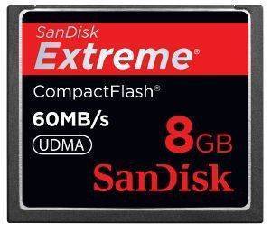 SANDISK 8GB EXTREME 400X COMPACT FLASH SANDISK 8GB EXTREME 400X COMPACT FLASH