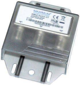 MAXIMUM DISEQC SWITCH 2/1 MAXIMUM DISEQC SWITCH 2/1