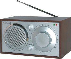 KONIG HAV-TR 10 RETRO TABLE RADIO BROWN