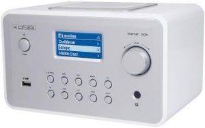 KONIG HAV-IR 21 INTERNET RADIO WHITE KONIG HAV-IR 21 INTERNET RADIO WHITE