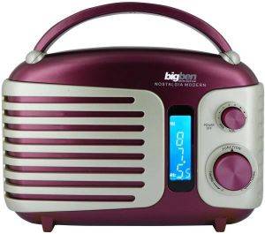 BIGBEN TR20 RADIO METALLIC RED