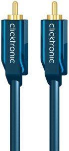 CLICKTRONIC HC20 RCA AUDIO CABLE 0.5M CASUAL CLICKTRONIC HC20 RCA AUDIO CABLE 0.5M CASUAL