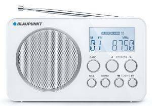 BLAUPUNKT PORTABLE DIGITAL PLL RADIO BDR-501 WHITE