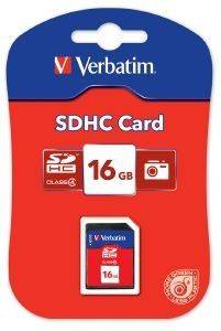 VERBATIM 16GB SECURE DIGITAL HC CLASS 4 VERBATIM 16GB SECURE DIGITAL HC CLASS 4