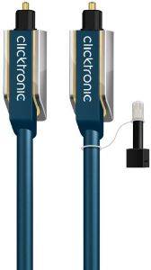 CLICKTRONIC HC302 TOSLINK CABLE 5M ADVANCED CLICKTRONIC HC302 TOSLINK CABLE 5M ADVANCED