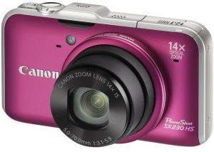 CANON POWERSHOT SX230 HS PINK