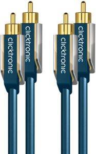 CLICKTRONIC HC40 2RCA CABLE 2M ADVANCED