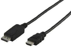 KONIG CABLE-571/3 DISPLAYPORT M TO HDMI M 3M KONIG CABLE-571/3 DISPLAYPORT M TO HDMI M 3M