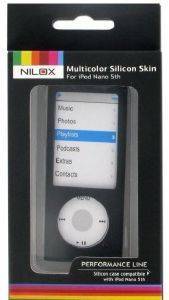 NILOX SILICON COVER SKIN FOR IPOD 5 BLACK