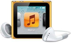 APPLE IPOD NANO 16GB MC697 6TH GEN ORANGE