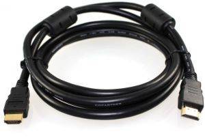 JV HDMI HIGH SPEED WITH ETHERNET CABLE WITH FERRITE CORE FULL HD 1.5M JV HDMI HIGH SPEED WITH ETHERNET CABLE WITH FERRITE CORE FULL HD 1.5M