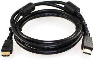 JV HDMI HIGH SPEED WITH ETHERNET CABLE WITH FERRITE CORE FULL HD 1M JV HDMI HIGH SPEED WITH ETHERNET CABLE WITH FERRITE CORE FULL HD 1M