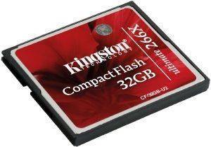 KINGSTON CF/32GB-U2 32GB COMPACT FLASH ULTIMATE KINGSTON CF/32GB-U2 32GB COMPACT FLASH ULTIMATE