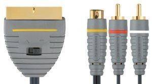 BANDRIDGE BVL6302 STEREO S-VIDEO CABLE 2M