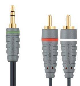 BANDRIDGE BAL3410 PORTABLE AUDIO CABLE 3.5MM M/2XRCA M 10M