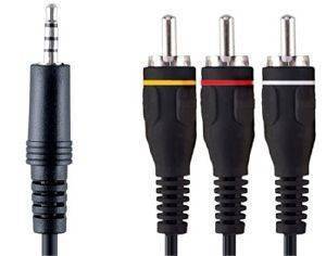 BANDRIDGE VVL4202 3.5MM STEREO VIDEO CABLE 2M BANDRIDGE VVL4202 3.5MM STEREO VIDEO CABLE 2M
