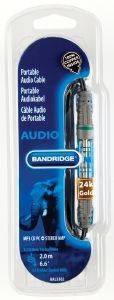 BANDRIDGE BAL3302 PORTABLE AUDIO CABLE 3.5MM 2M