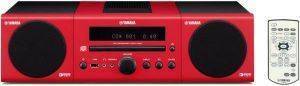 YAMAHA MCR-040 MINI HI-FI RED