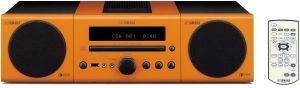 YAMAHA MCR-040 MINI HI-FI ORANGE