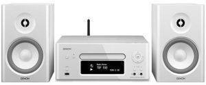 DENON D-N7 MINI HI-FI SYSTEM WHITE