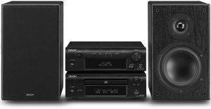 DENON HI-FI SYSTEM D-F107 BLACK/ BLACK