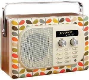 PURE EVOKE MIO ORLA KIELY EDITION PORTABLE DAB DIGITAL AND FM RADIO