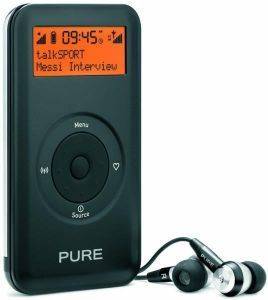 PURE MOVE 2500 RECHARGEABLE PERSONAL DAB DIGITAL AND FM RADIO BLACK