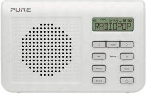 PURE ONE MI II PORTABLE DAB DIGITAL AND FM RADIO WHITE