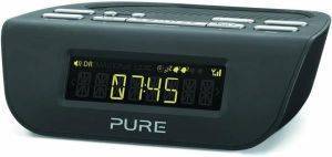 PURE SIESTA MI II DAB DIGITAL AND FM CLOCK RADIO BLACK