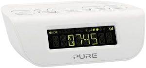 PURE SIESTA MI II DAB DIGITAL AND FM CLOCK RADIO WHITE