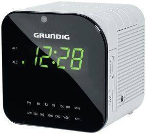 GRUNDIG SONOCLOCK 590 CLOCK RADIO MATTE WHITE