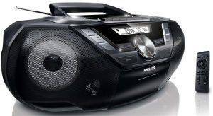 PHILIPS AZ787/12 CD PLAYER BLACK