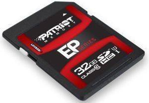 PATRIOT PEF32GSHC10233 EP SERIES 32GB SDHC UHS-I U1 CLASS 10