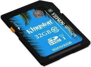 KINGSTON SDA10/32GB 32GB SDHC CLASS 10 UHS-I ULTIMATE FLASH CARD KINGSTON SDA10/32GB 32GB SDHC CLASS 10 UHS-I ULTIMATE FLASH CARD