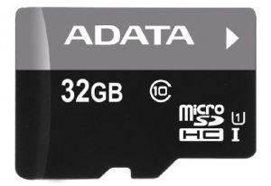 ADATA 32GB MICRO SECURE DIGITAL HIGH CAPACITY WITH ADAPTER UHS-I CLASS 10 ADATA 32GB MICRO SECURE DIGITAL HIGH CAPACITY WITH ADAPTER UHS-I CLASS 10