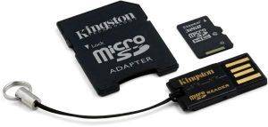 KINGSTON MBLY10G2/32GB 32GB MICROSDHC CLASS 10 + SD ADAPTER + USB ADAPTER