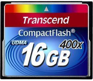 TRANSCEND TS16GCF400 16GB MLC 400X COMPACT FLASH