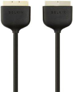 BELKIN F3Y047BF1M SCART CABLE M/M 1M BLACK GOLD