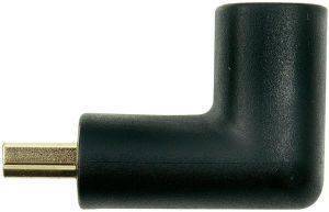 BELKIN F3Y041BF ADAPTER HDMI M/F LEFT ANGLE 270 DEGREES BLACK GOLD