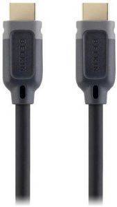 BELKIN AV10000QP2M PROHD 1000 SERIES HDMI CABLE 2M BLACK GOLD BELKIN AV10000QP2M PROHD 1000 SERIES HDMI CABLE 2M BLACK GOLD